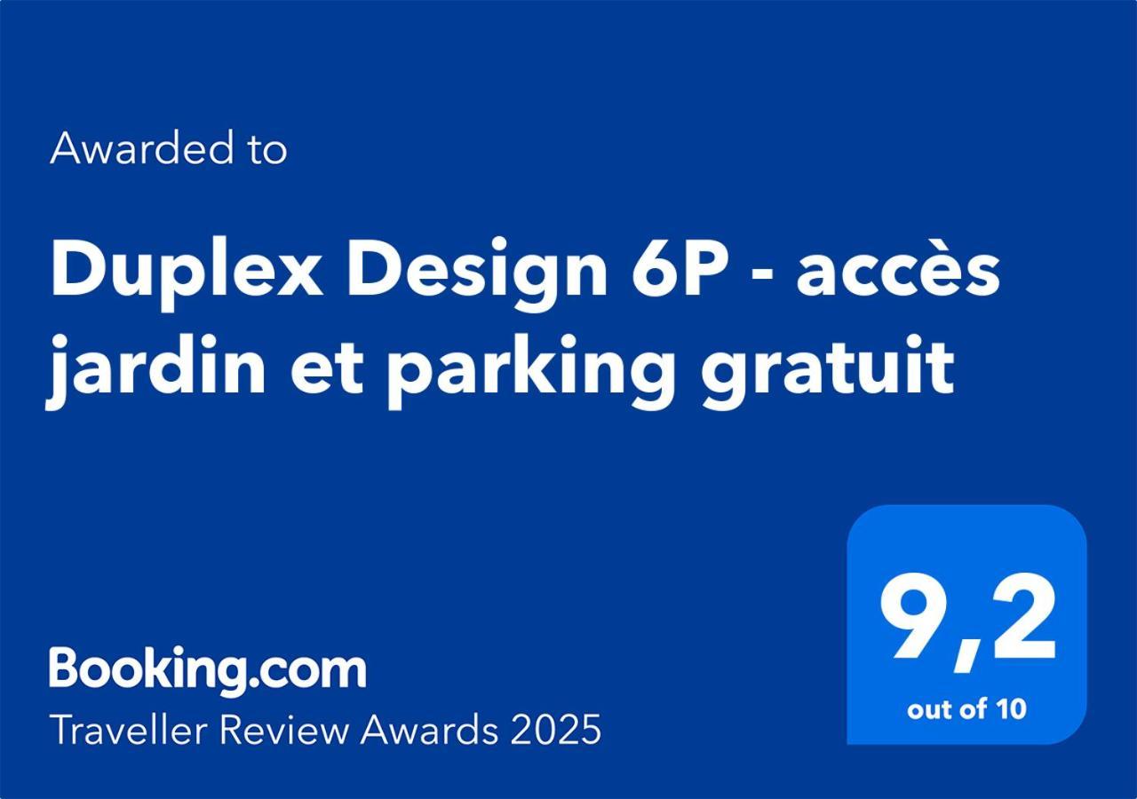 Duplex Design 6P - Acces Jardin Et Parking Gratuit Vila Malakoff Exterior foto